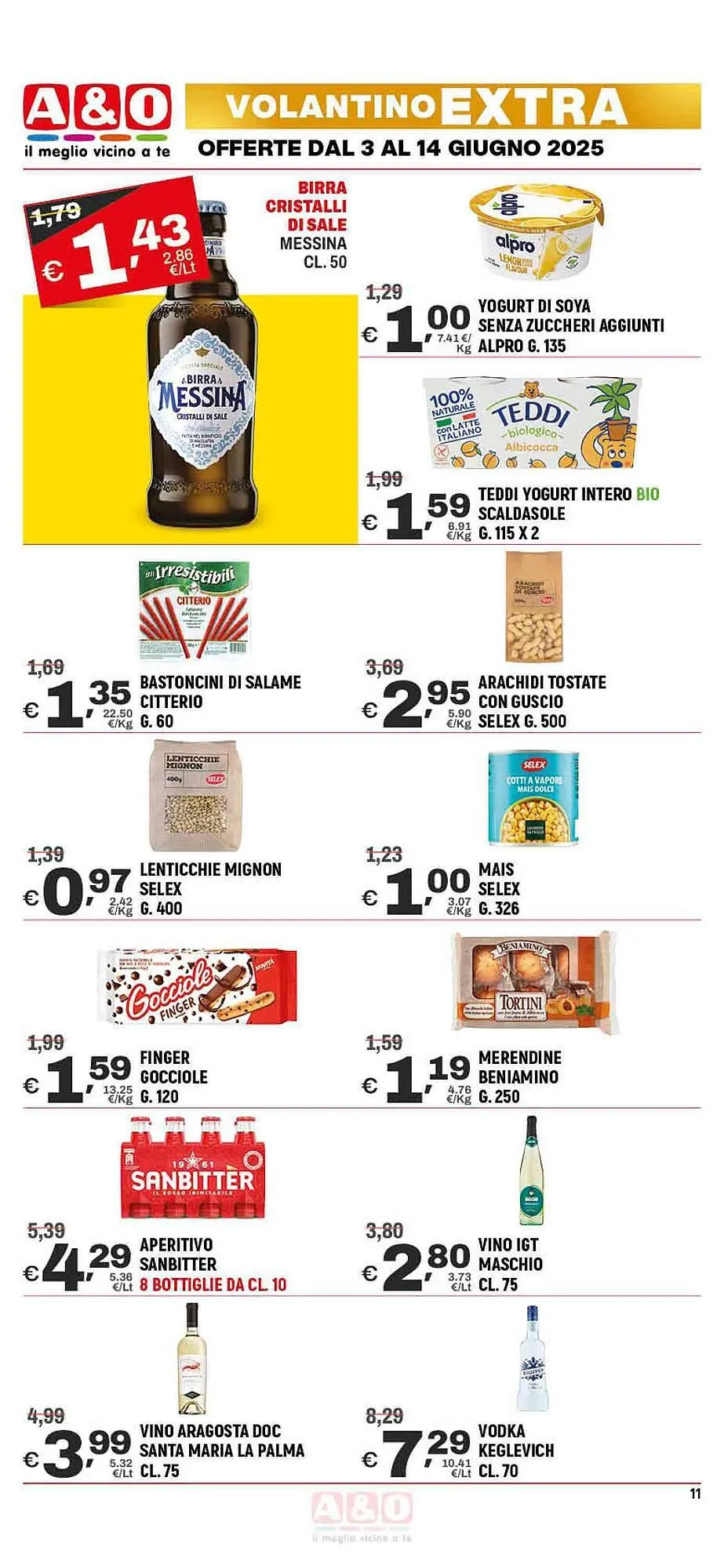 Volantino A&O da 3 giugno a 14 giugno di 2025 - Pagina del volantino 11