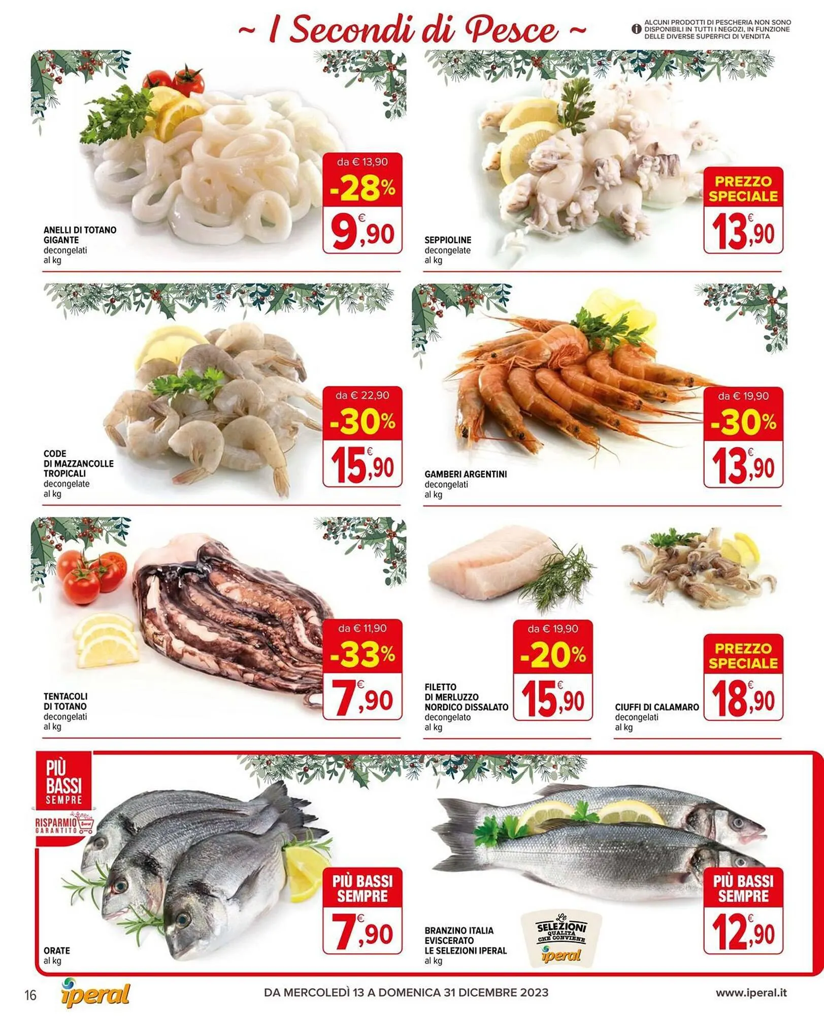 Volantino Iperal da 13 dicembre a 31 dicembre di 2023 - Pagina del volantino 16