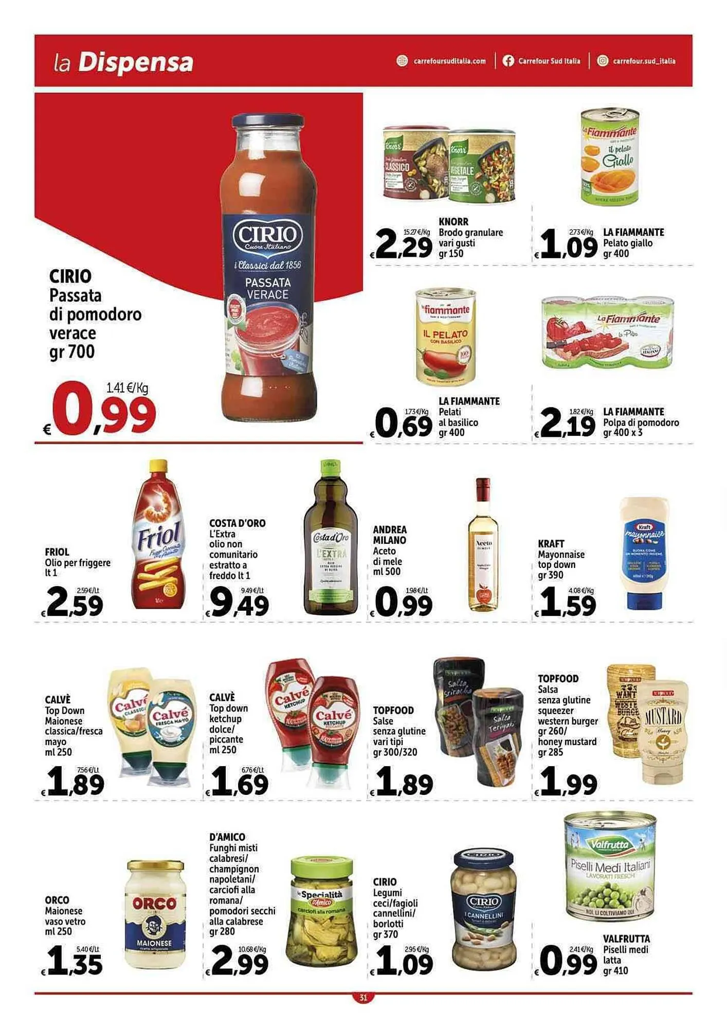 Volantino Carrefour Market da 11 aprile a 20 aprile di 2024 - Pagina del volantino 31