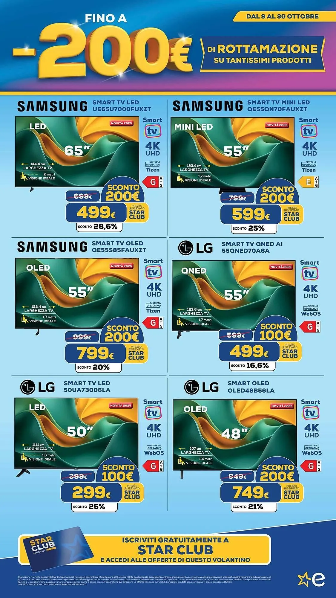 Volantino Euronics da 13 ottobre a 30 ottobre di 2025 - Pagina del volantino 59