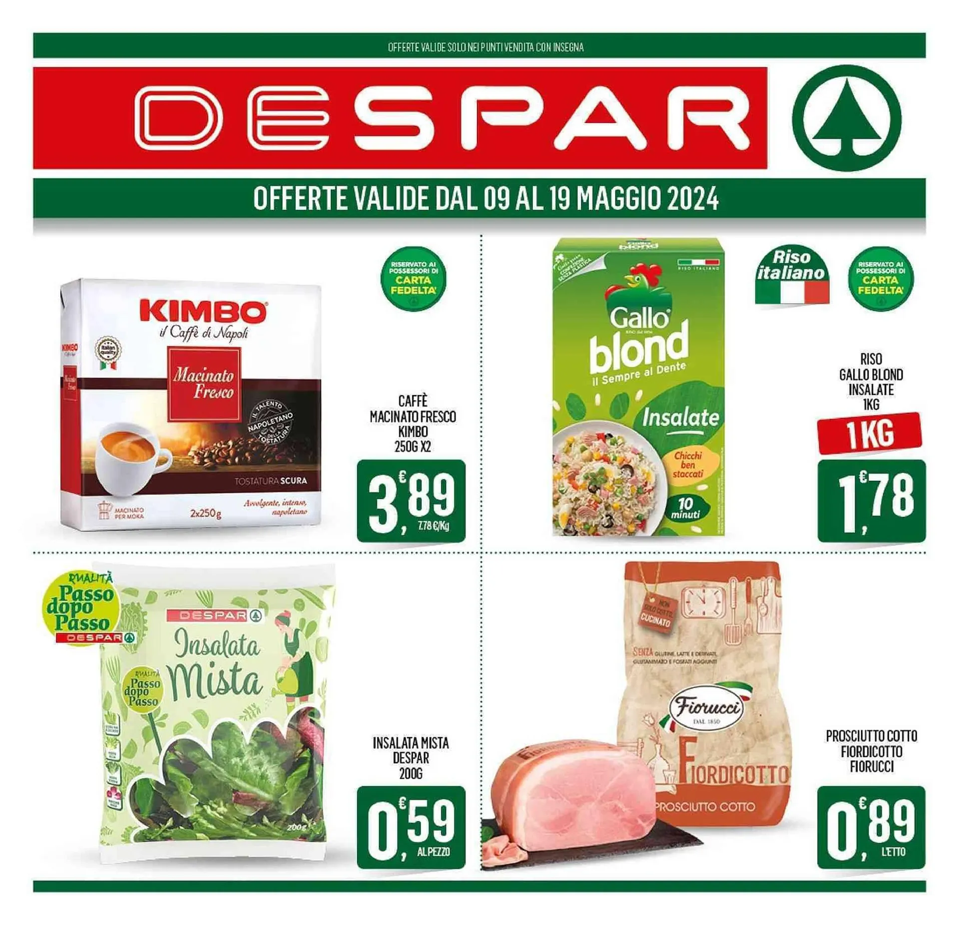 Volantino Despar da 9 maggio a 19 maggio di 2024 - Pagina del volantino 1