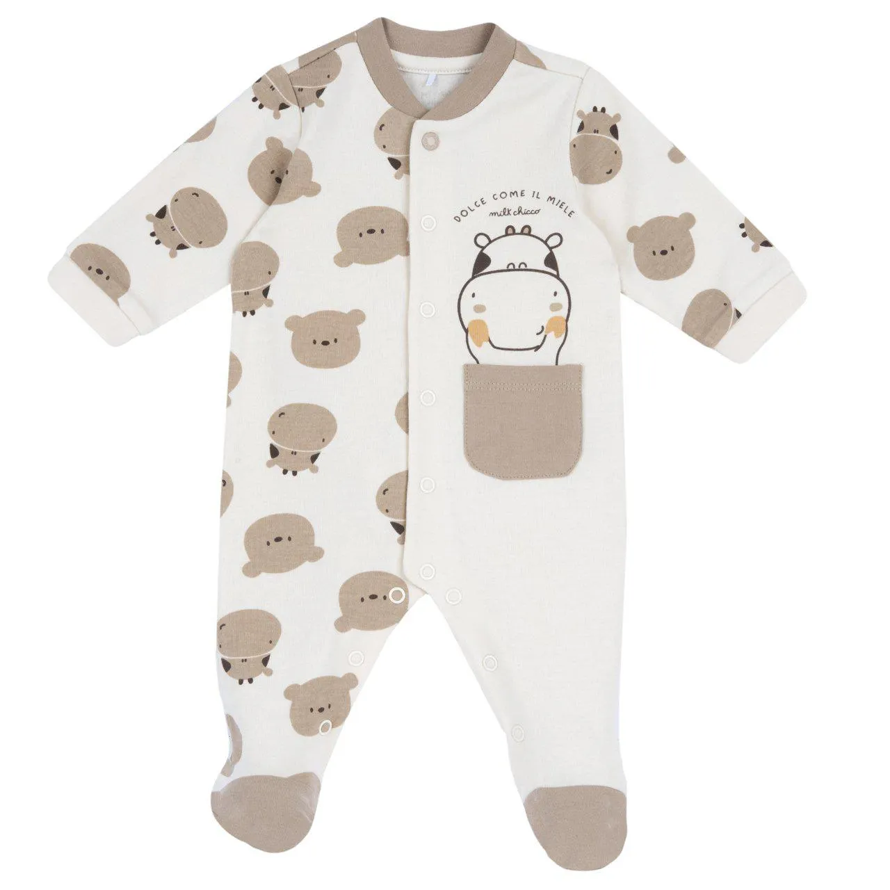 Tutina aperta davanti