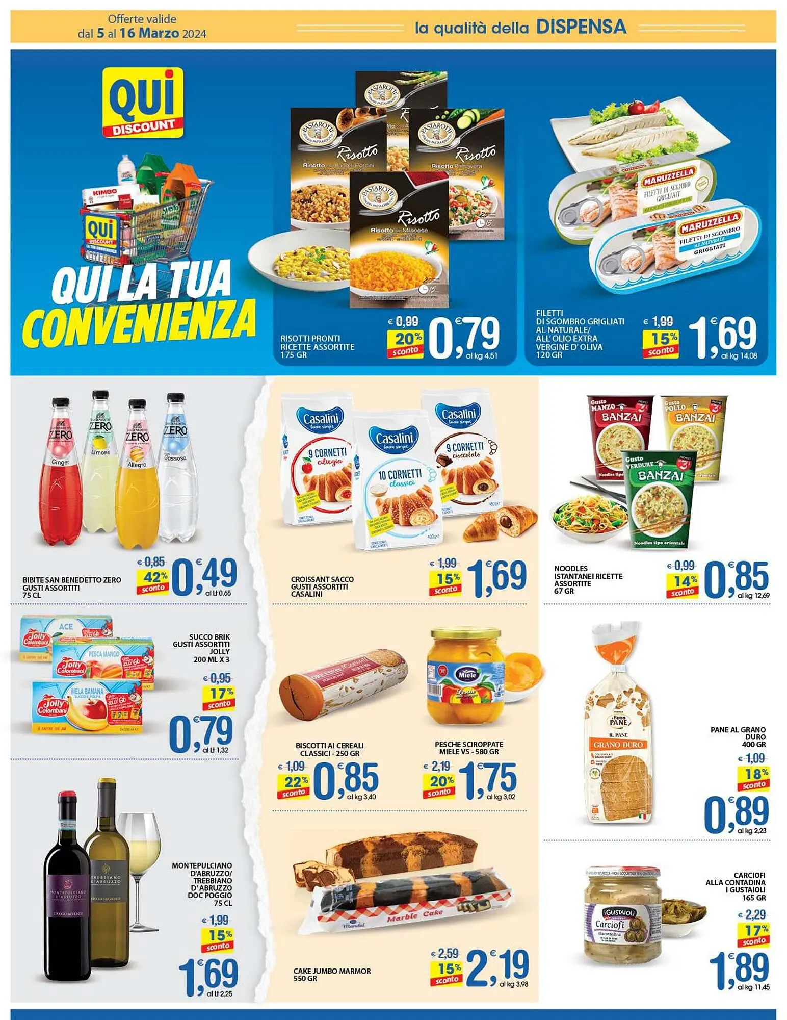 Volantino Qui Discount da 5 marzo a 16 marzo di 2024 - Pagina del volantino 6