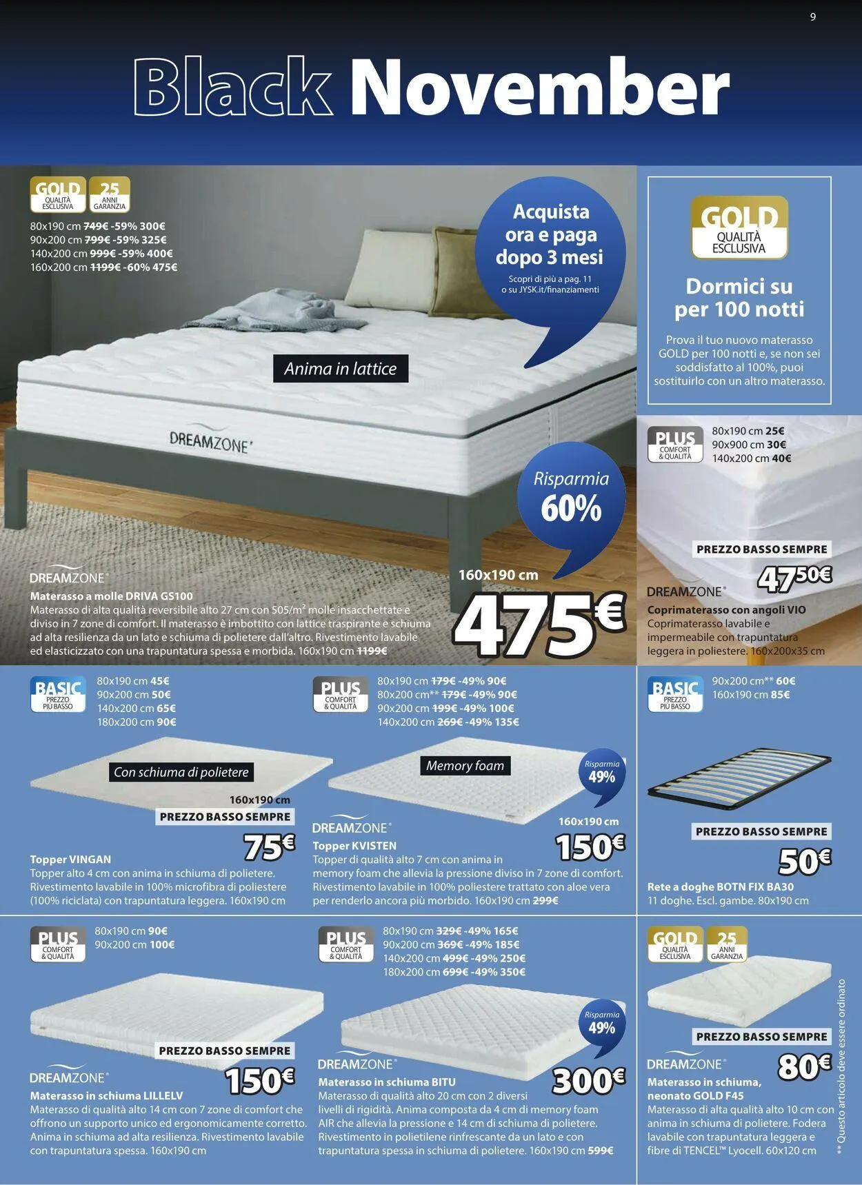 Jysk Volantino attuale da 1 novembre a 15 novembre di 2025 - Pagina del volantino 10