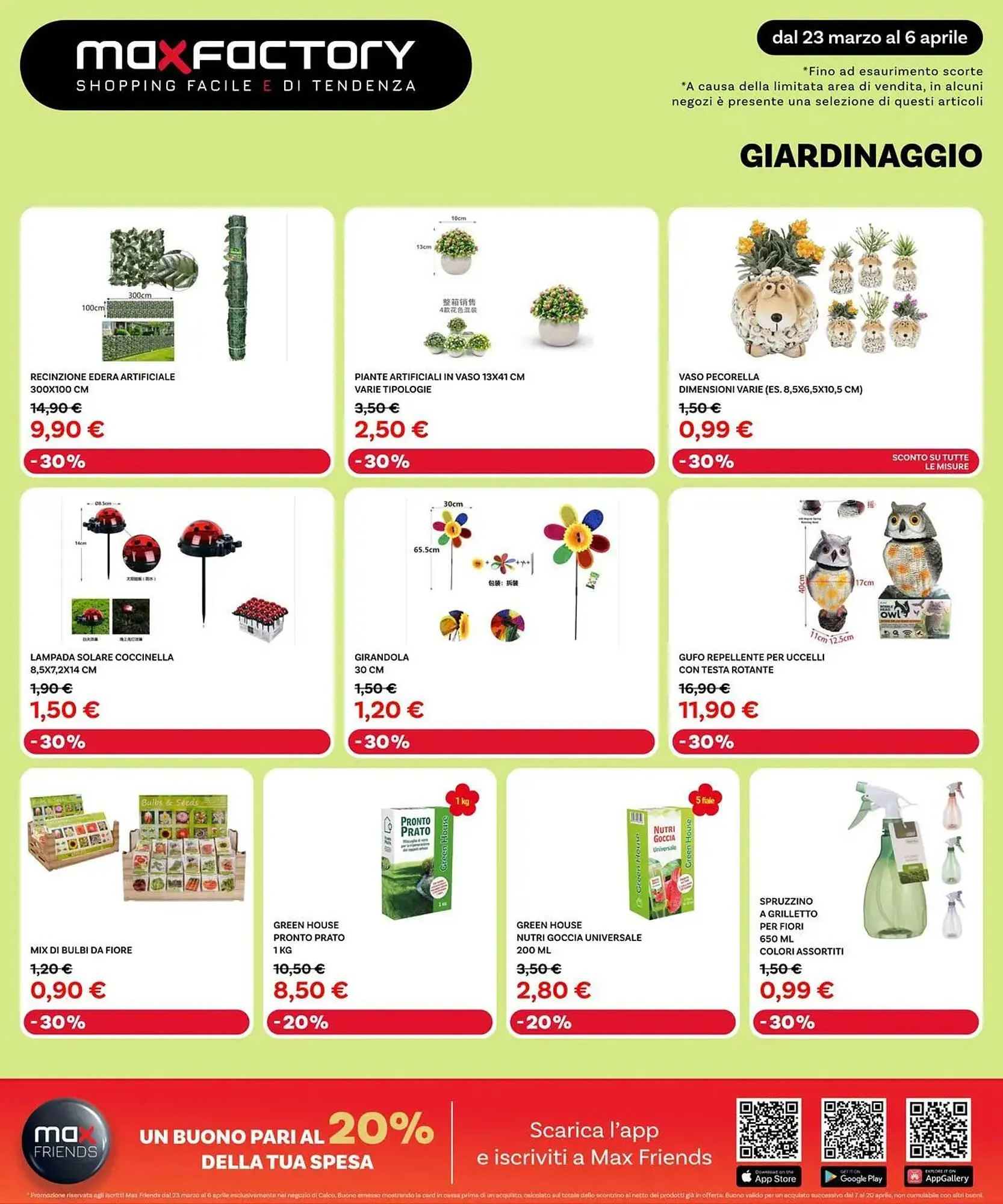 Volantino Max Factory da 22 marzo a 3 aprile di 2026 - Pagina del volantino 18