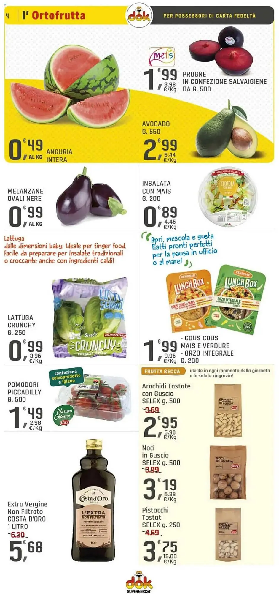 Volantino Supermercati Dok da 31 luglio a 7 agosto di 2025 - Pagina del volantino 4