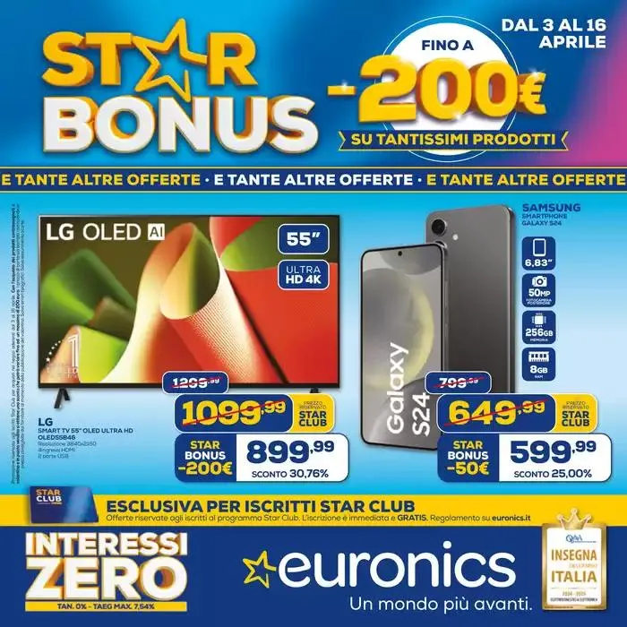 Starbonus continua! da 3 aprile a 16 aprile di 2025 - Pagina del volantino 1