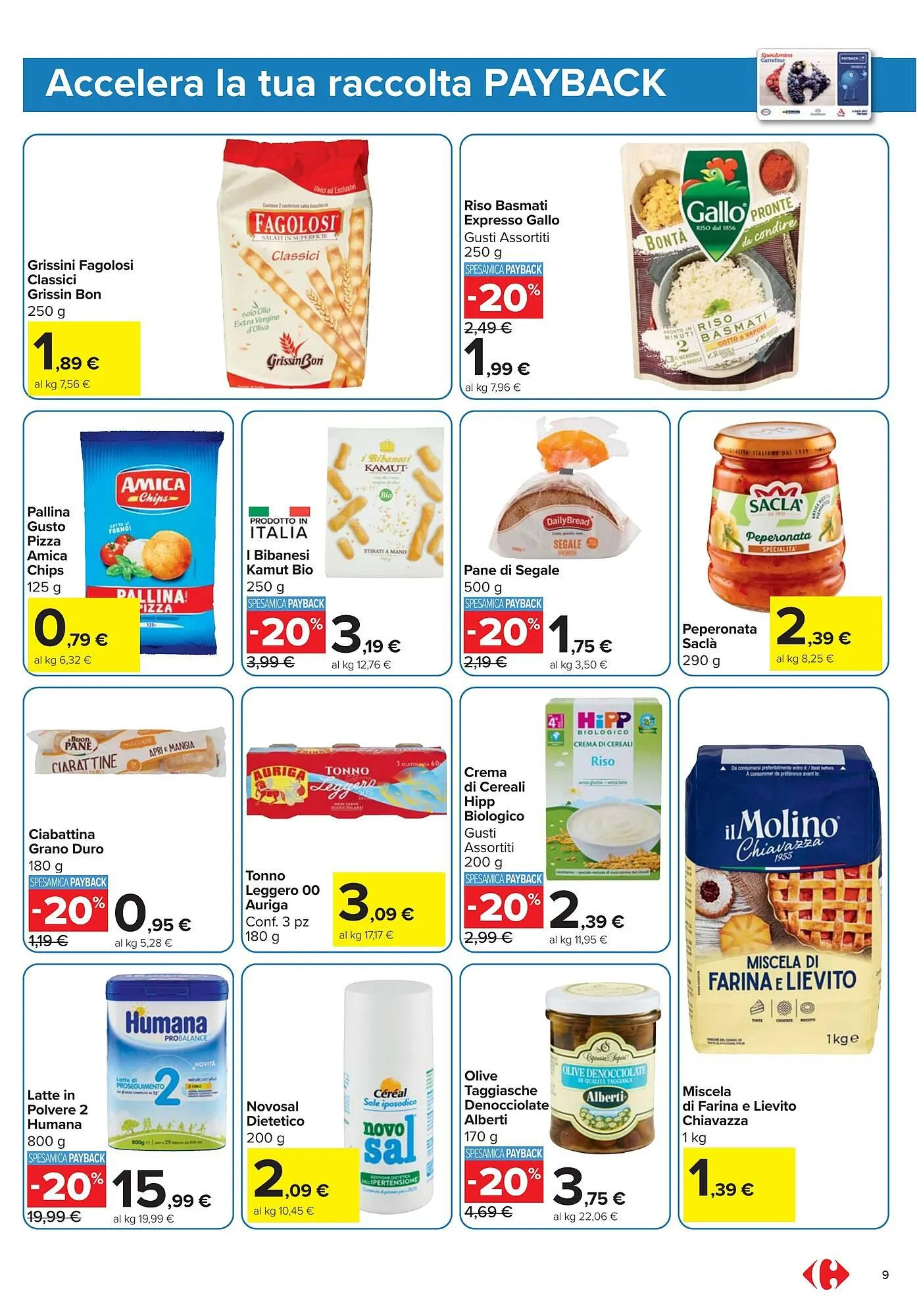 Volantino Carrefour Market da 24 marzo a 6 aprile di 2026 - Pagina del volantino 9
