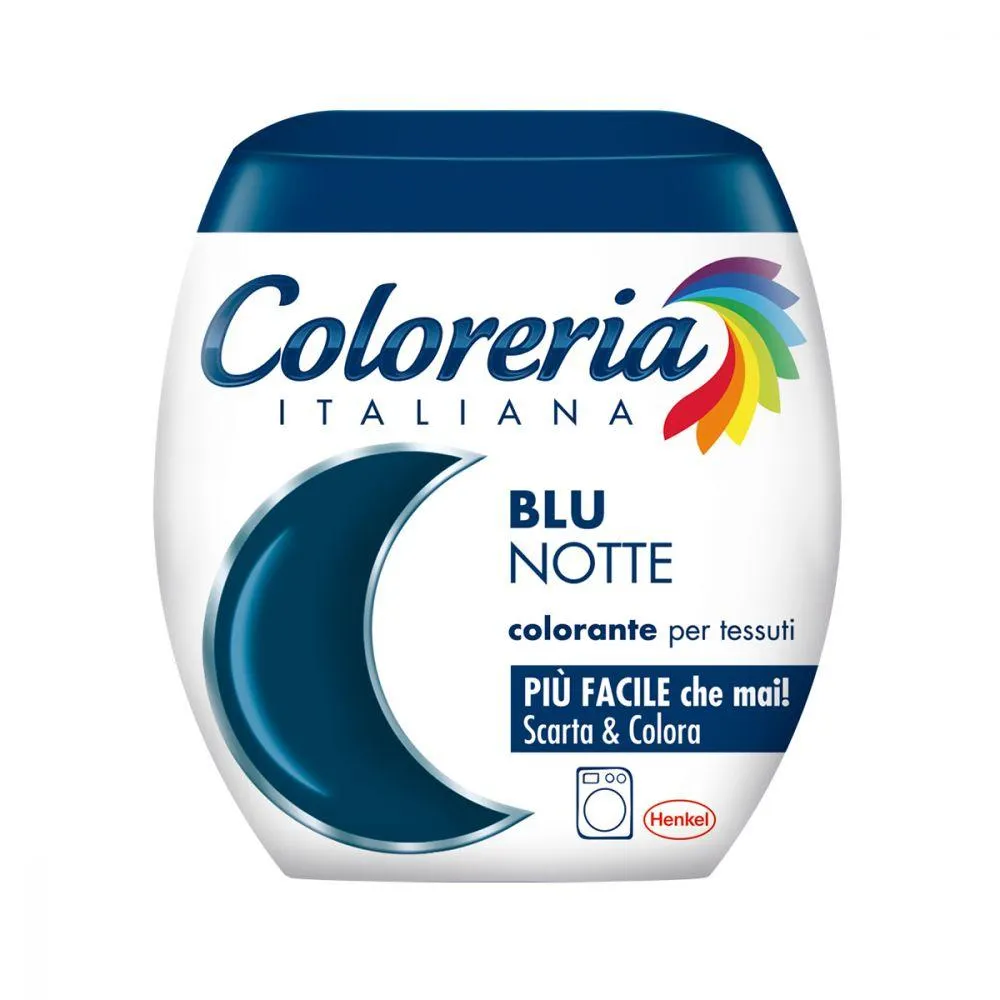 Coloreria Italiana Colorante Tessuti Blu Notte