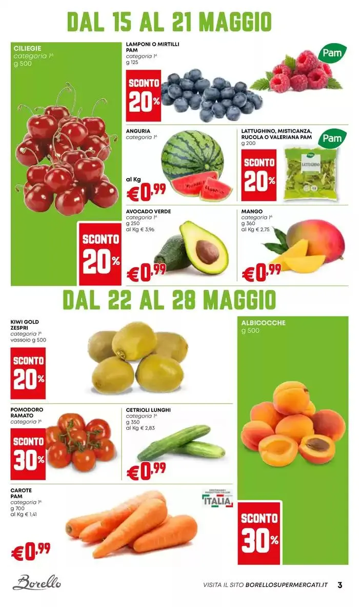 Risparmio di qualita da 15 maggio a 28 maggio di 2025 - Pagina del volantino 3