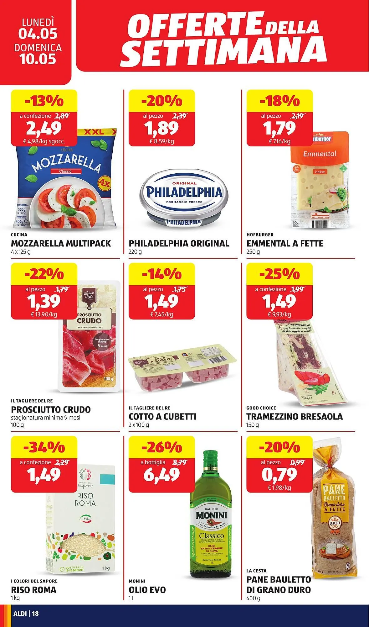 Volantino ALDI da 4 maggio a 10 maggio di 2026 - Pagina del volantino 18