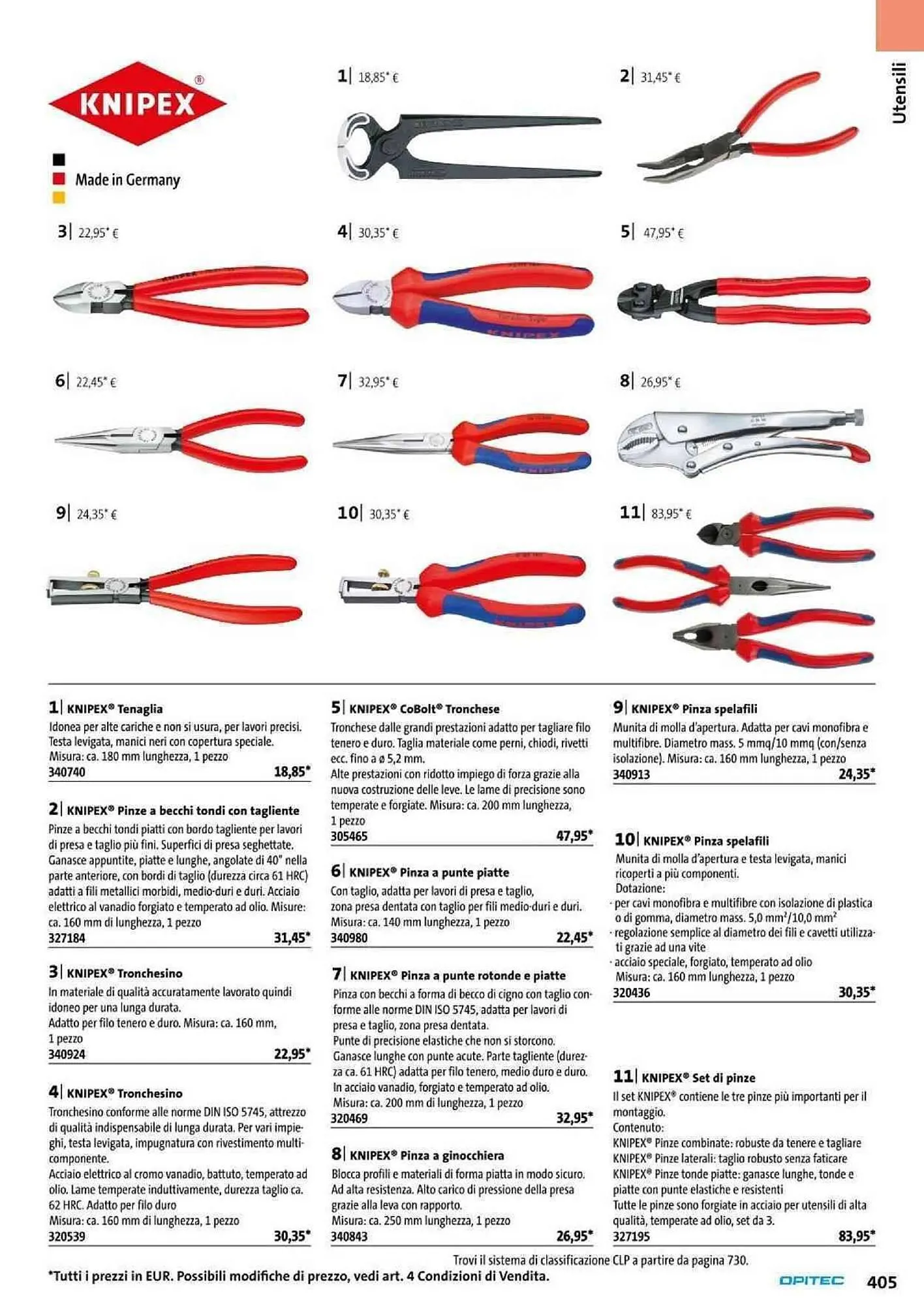 Volantino Opitec da 6 gennaio a 31 agosto di 2024 - Pagina del volantino 405