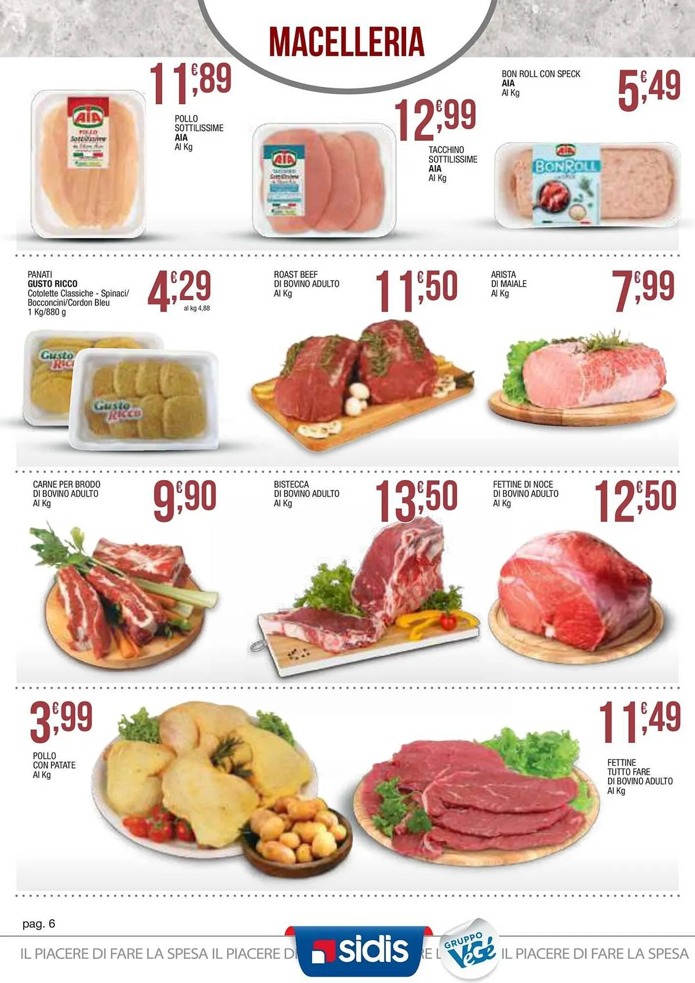 Volantino Sidis da 27 dicembre a 6 gennaio di 2024 - Pagina del volantino 6
