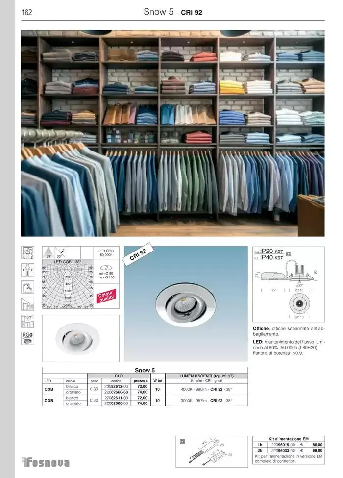 Fosnova LED 24/25 da 16 gennaio a 31 ottobre di 2025 - Pagina del volantino 164