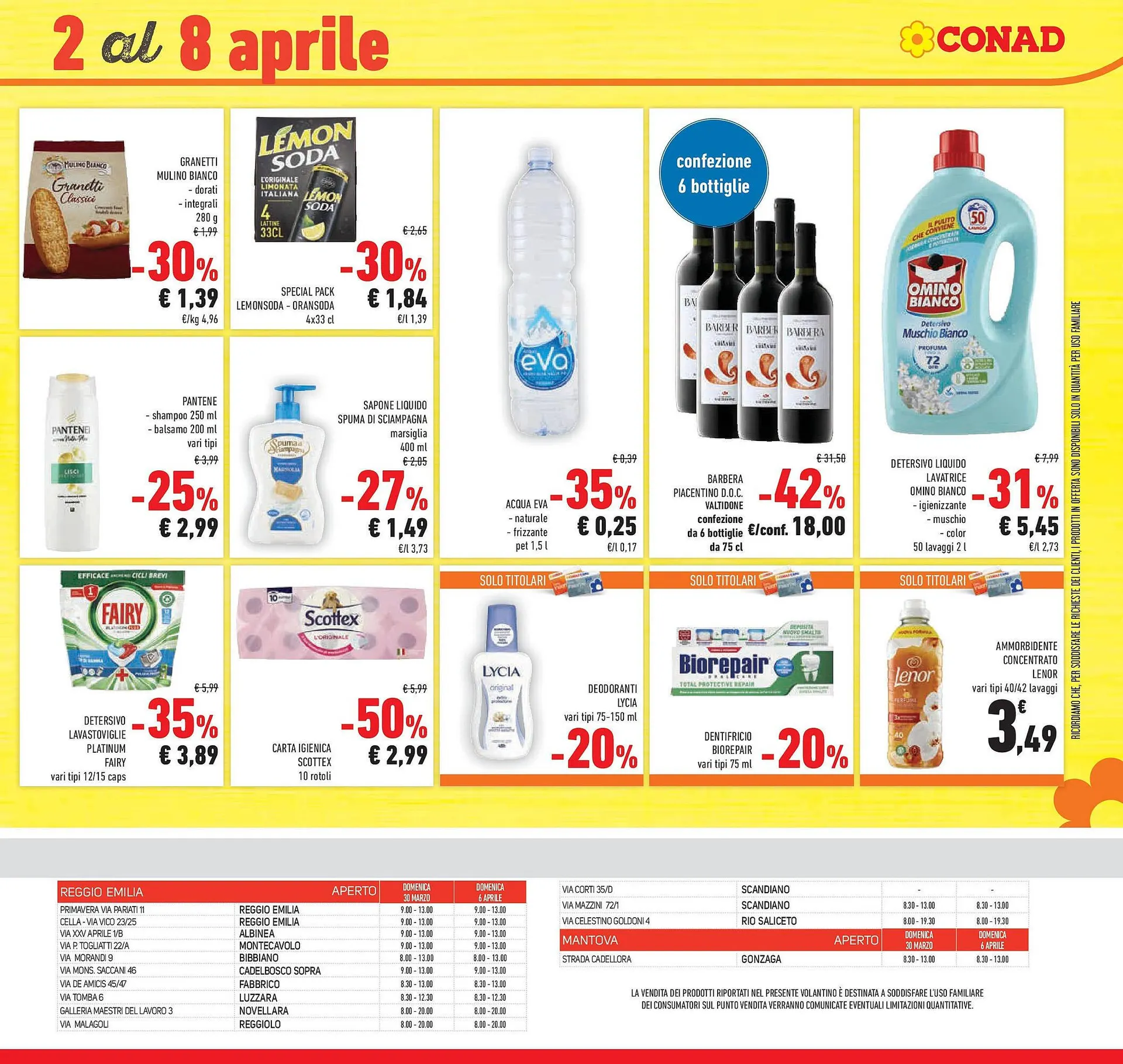 Volantino Conad da 25 marzo a 8 aprile di 2025 - Pagina del volantino 29