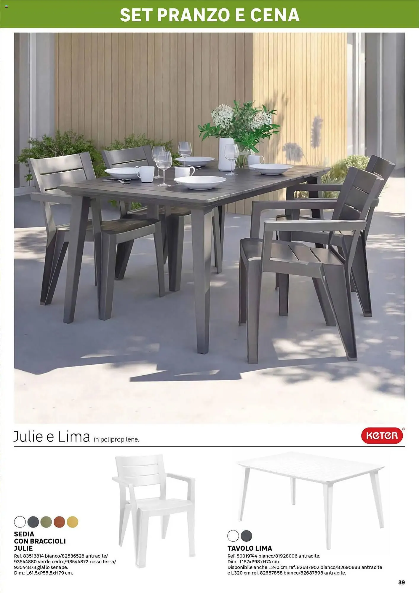 Volantino Leroy Merlin da 1 aprile a 31 agosto di 2026 - Pagina del volantino 39