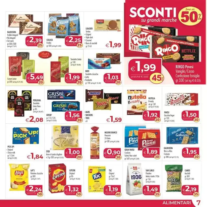 Sconti fino al 50% da 5 febbraio a 18 febbraio di 2025 - Pagina del volantino 7