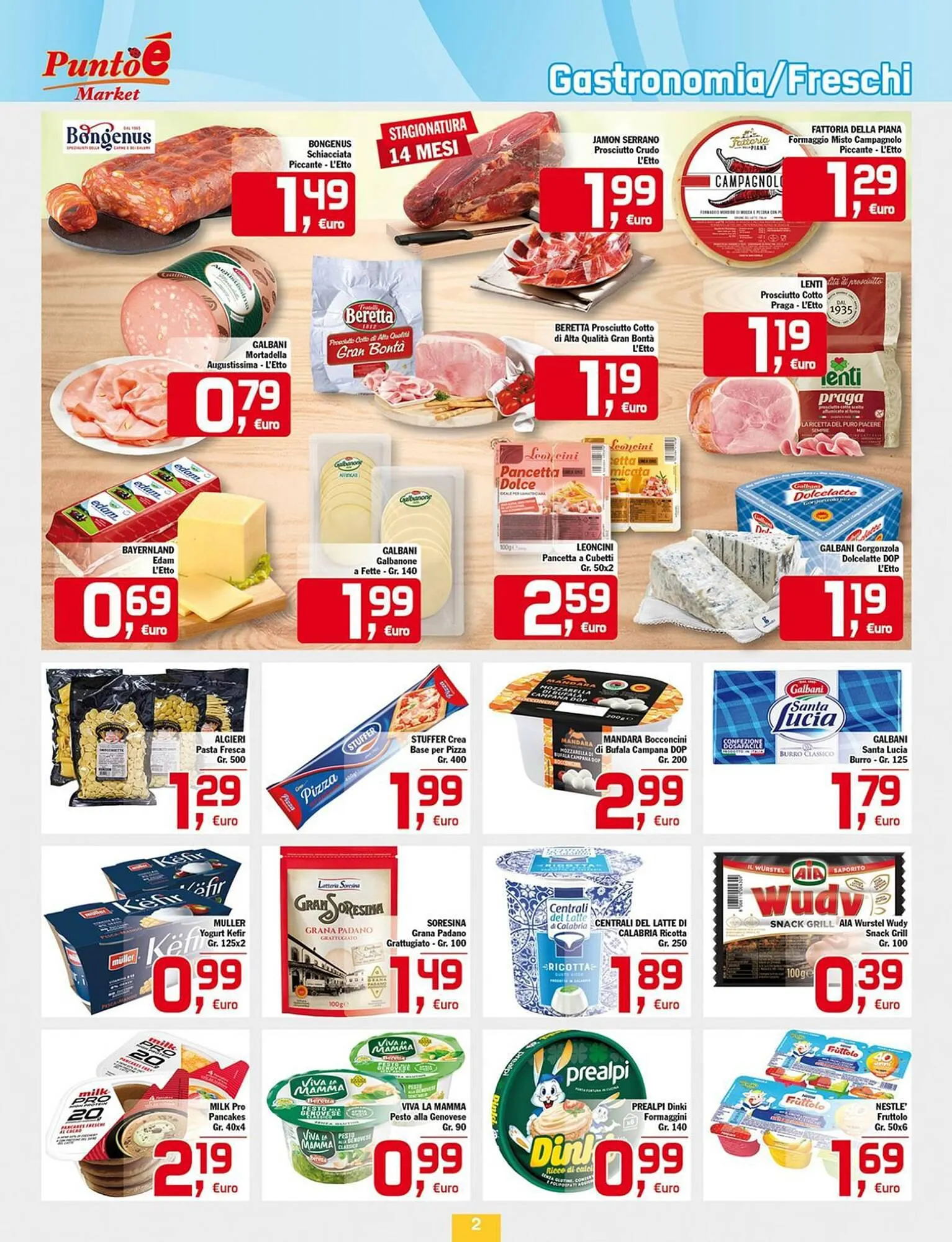 Volantino Punto é market da 3 aprile a 14 aprile di 2024 - Pagina del volantino 2