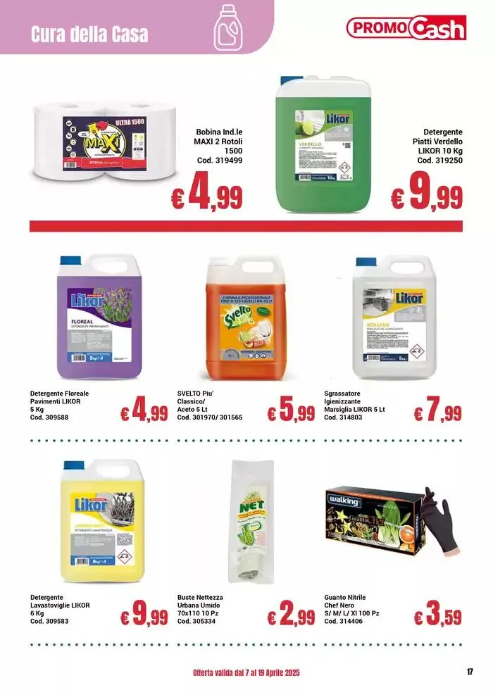 Promo cash da 7 aprile a 19 aprile di 2025 - Pagina del volantino 17