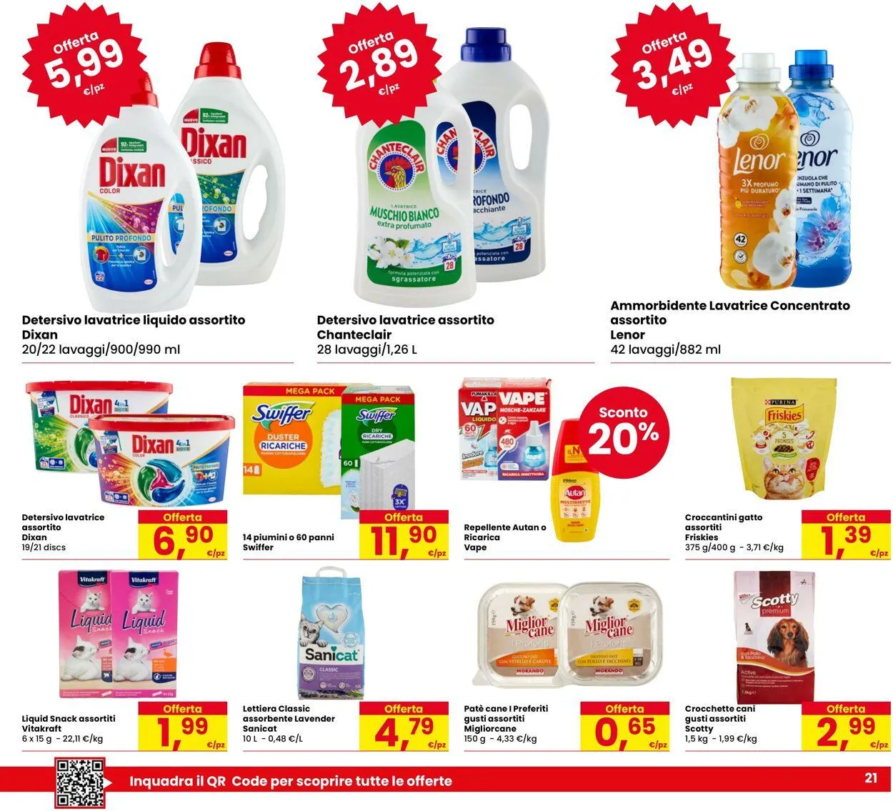 Eurospar Volantino attuale da 7 agosto a 20 agosto di 2025 - Pagina del volantino 21