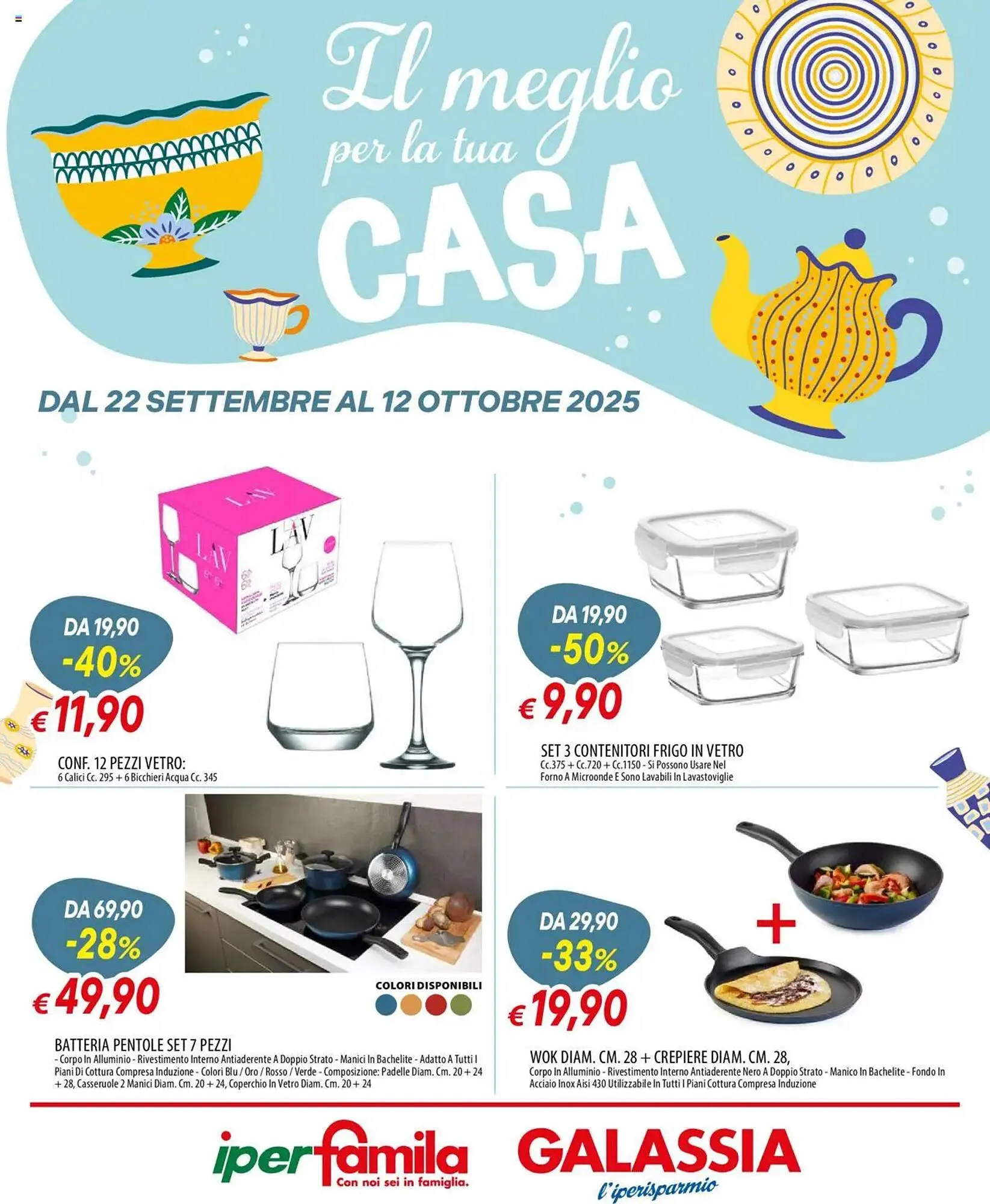 Volantino Galassia da 22 settembre a 12 ottobre di 2025 - Pagina del volantino 1