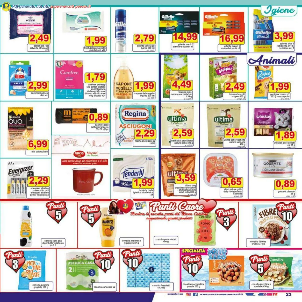 Pewex Volantino attuale da 1 aprile a 15 aprile di 2025 - Pagina del volantino 23