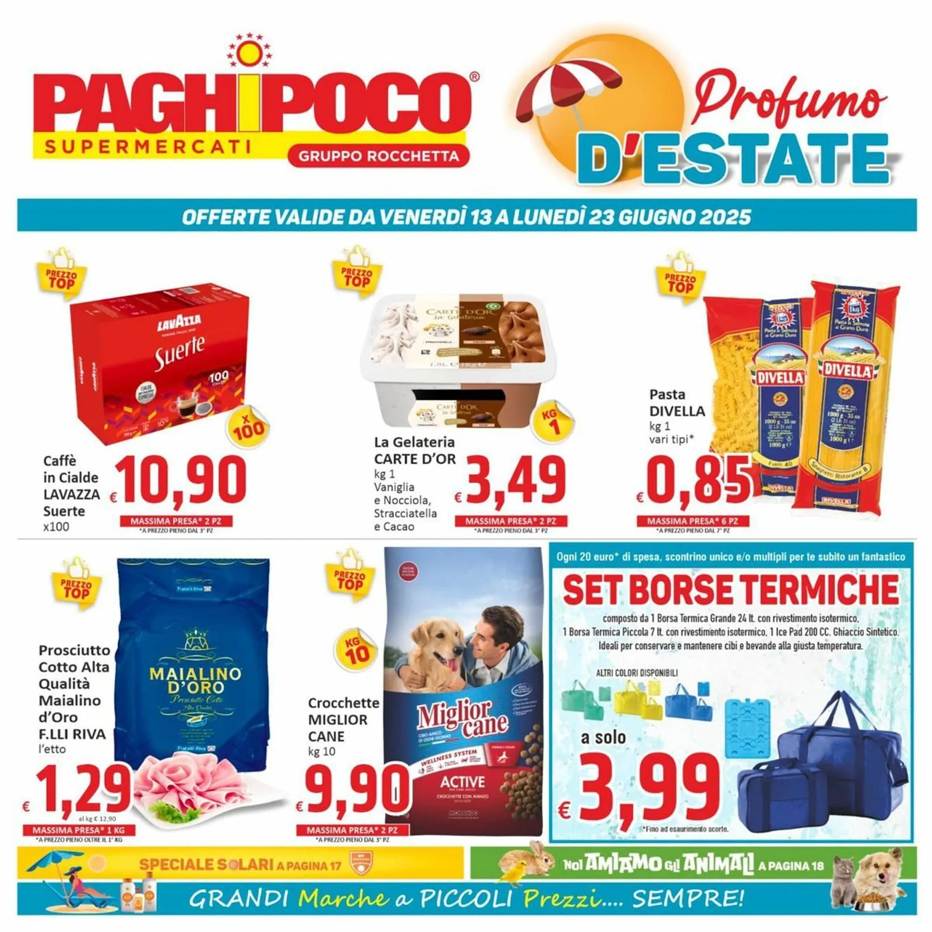 Volantino Paghi Poco - 1