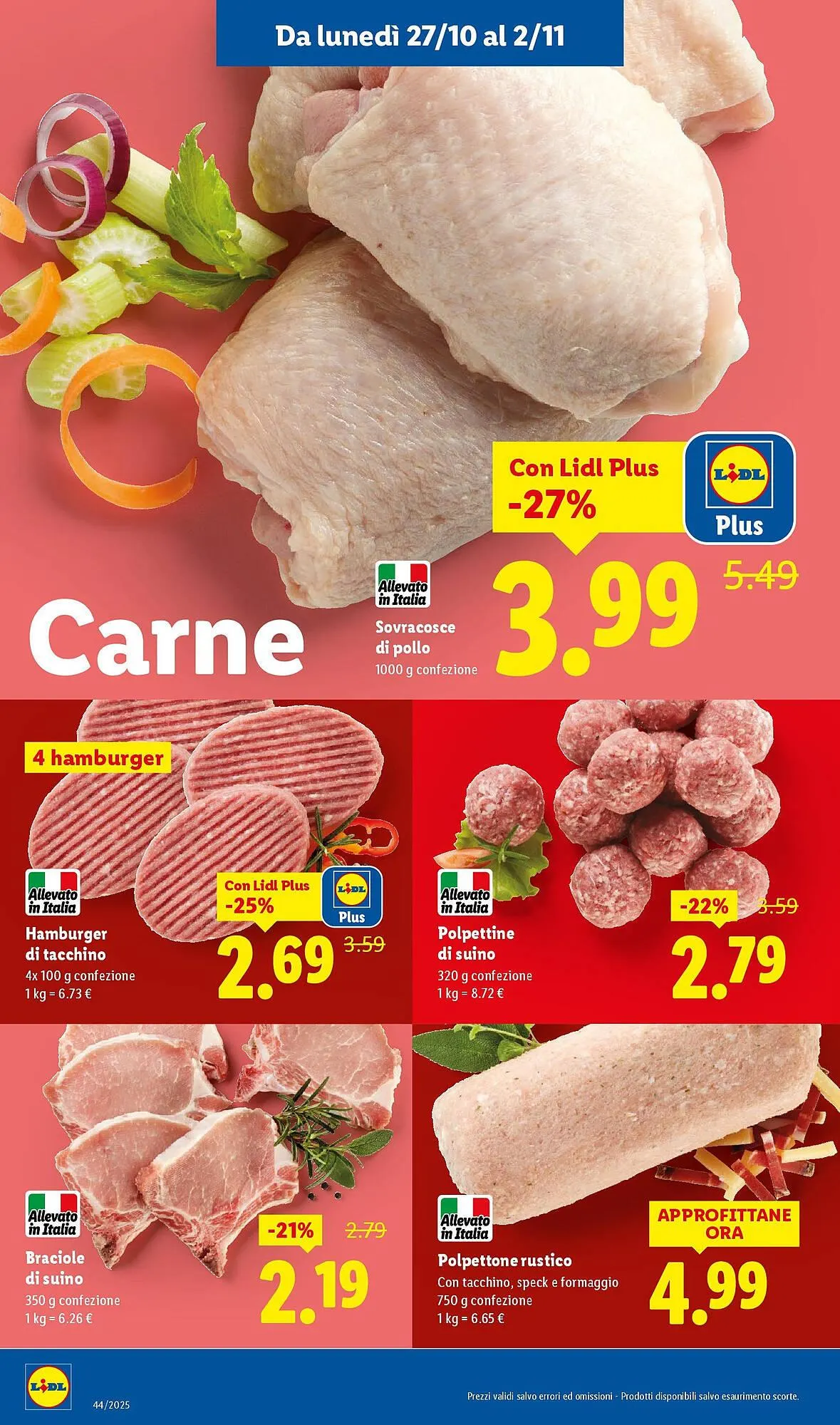 Volantino Lidl da 27 ottobre a 2 novembre di 2025 - Pagina del volantino 4