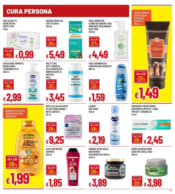 MAXI FORMATI XXL da 28 marzo a 9 aprile di 2025 - Pagina del volantino 21