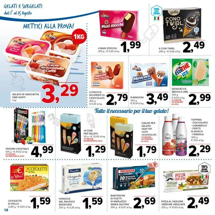 Sconti 30%40%50% da 1 agosto a 15 agosto di 2024 - Pagina del volantino 18