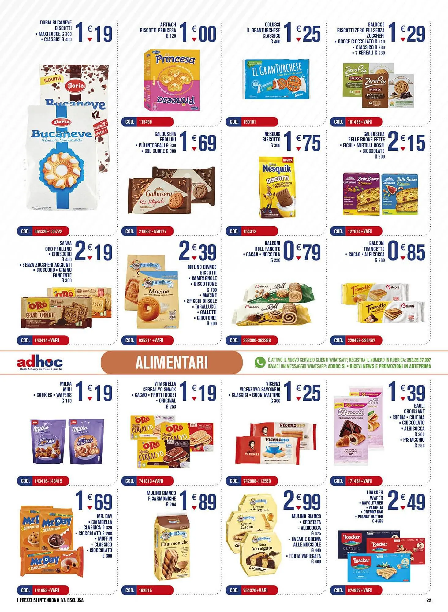 Volantino Adhoc da 2 aprile a 14 aprile di 2024 - Pagina del volantino 22
