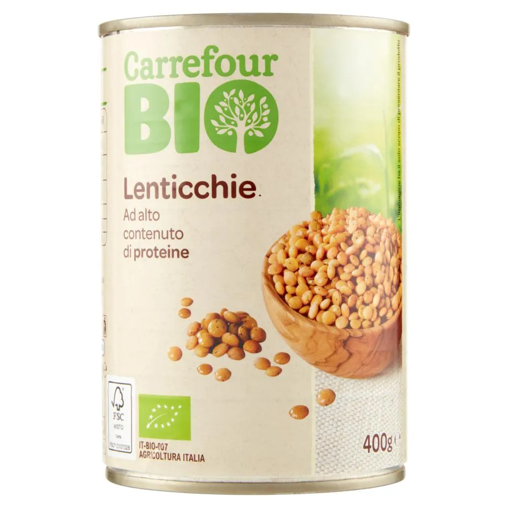 Carrefour Bio Lenticchie 400 g