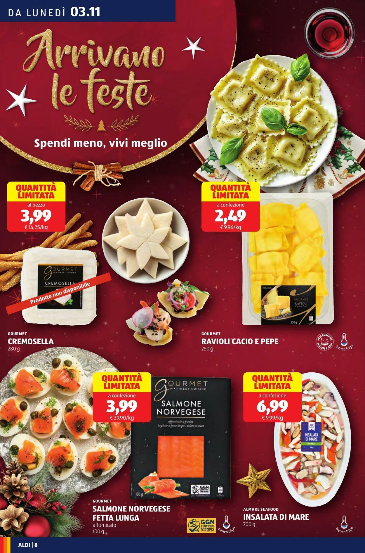 Aldi Volantino attuale da 3 novembre a 9 novembre di 2025 - Pagina del volantino 8