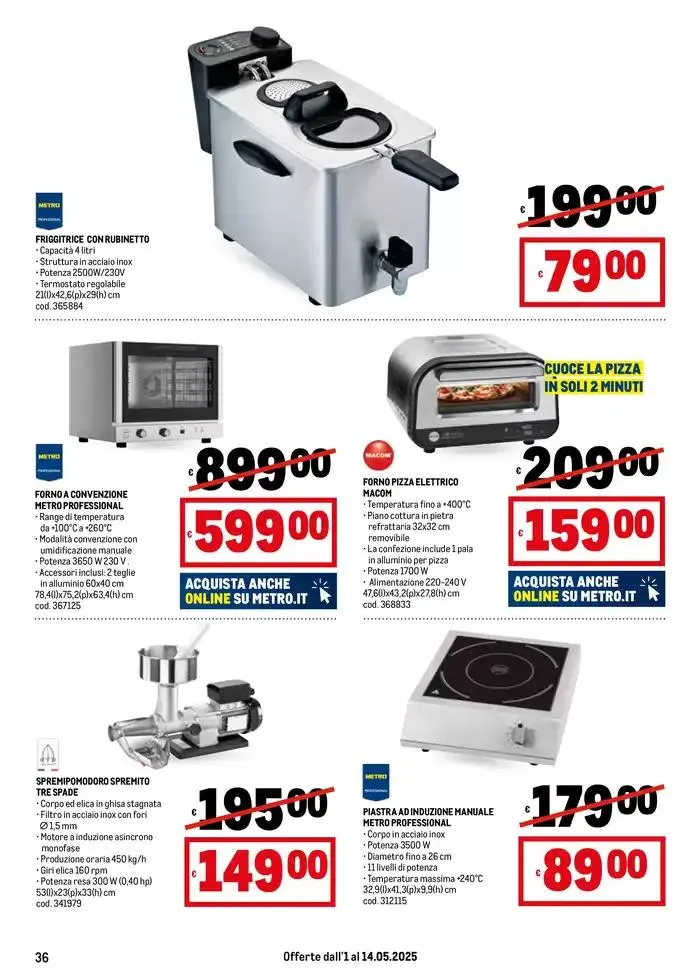 Offerte per Te -Area 4 da 2 maggio a 14 maggio di 2025 - Pagina del volantino 36