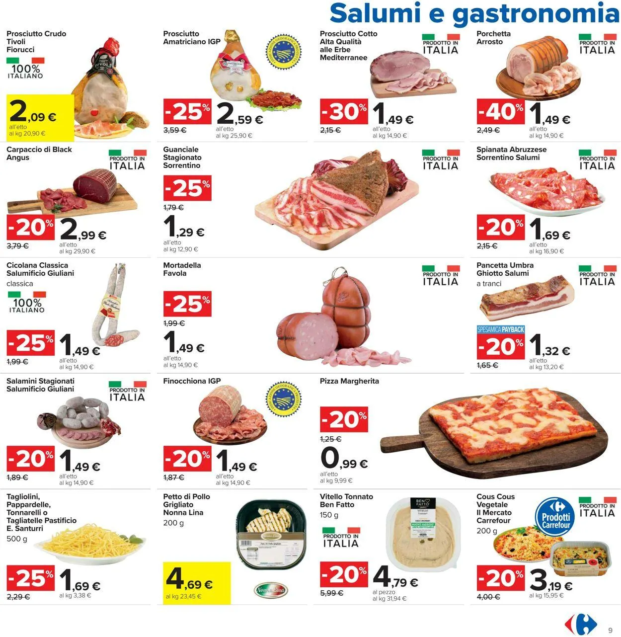 Carrefour Volantino attuale da 7 agosto a 20 agosto di 2025 - Pagina del volantino 9
