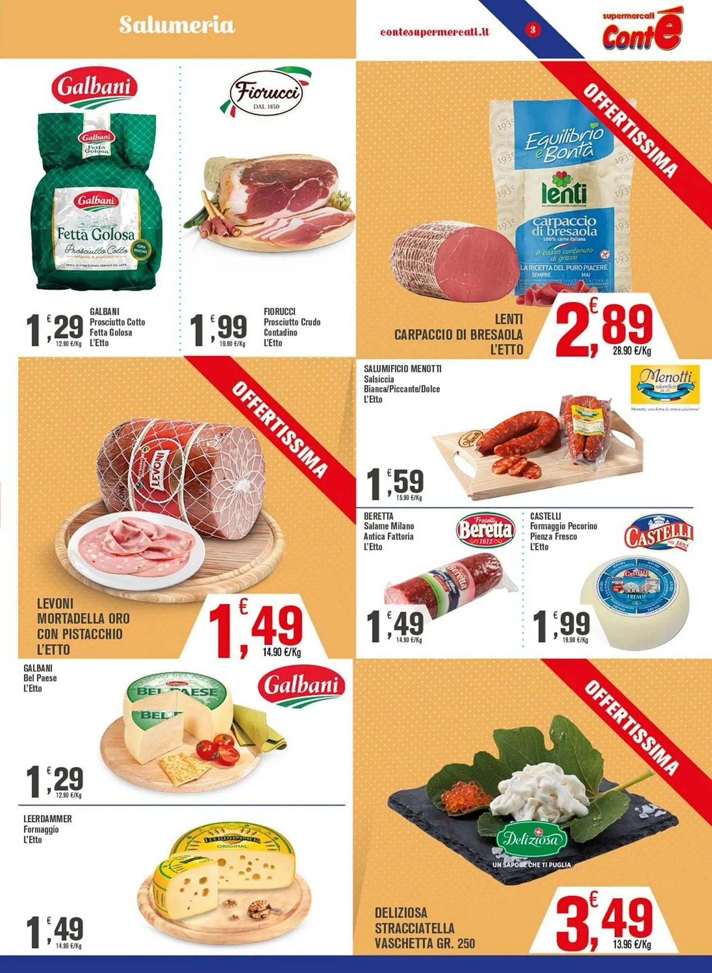 Volantino Conté Supermercati da 23 ottobre a 2 novembre di 2025 - Pagina del volantino 3