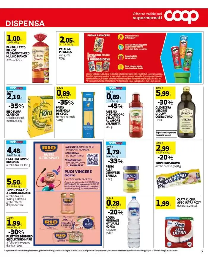 -25% su prodotti della linea da 27 marzo a 9 aprile di 2025 - Pagina del volantino 7