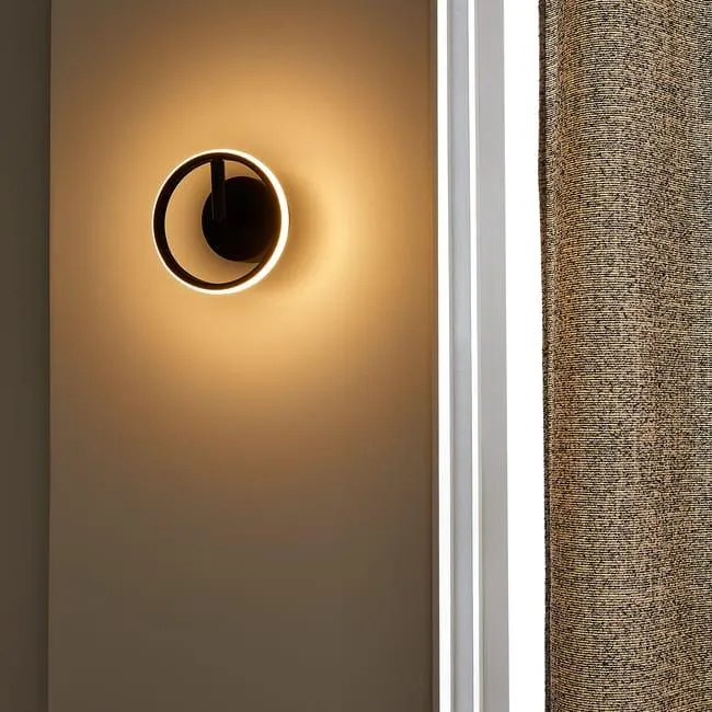 Applique LED moderno Kapeo nero IP20, con regolazione di temperatura dimmerabile 1037 lumen, INSPIRE