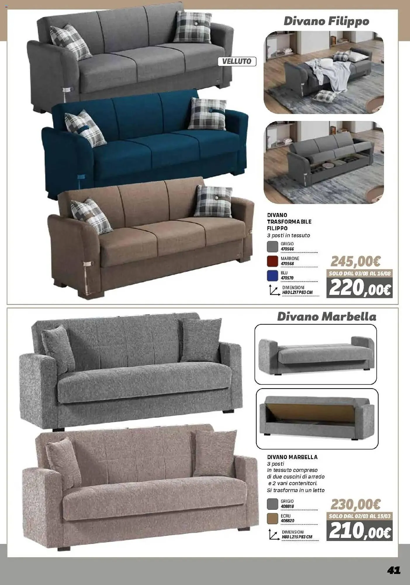 Volantino Orizzonte da 16 gennaio a 27 settembre di 2026 - Pagina del volantino 41