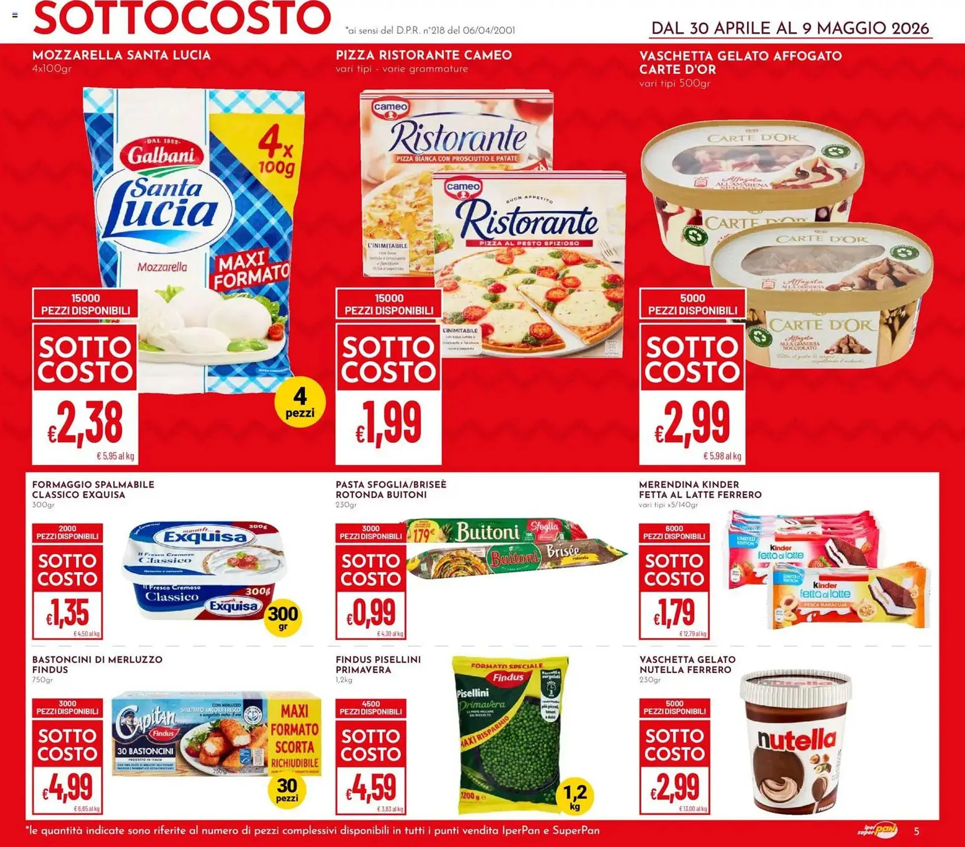 Volantino Pan da 30 aprile a 9 maggio di 2026 - Pagina del volantino 5