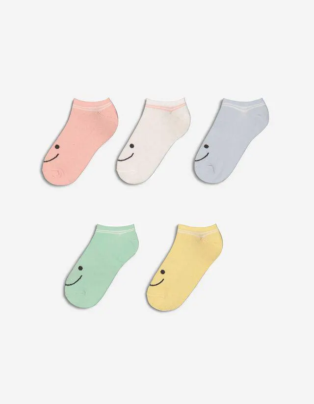 Calzini da sneakers - Confezione da 5 pezzi