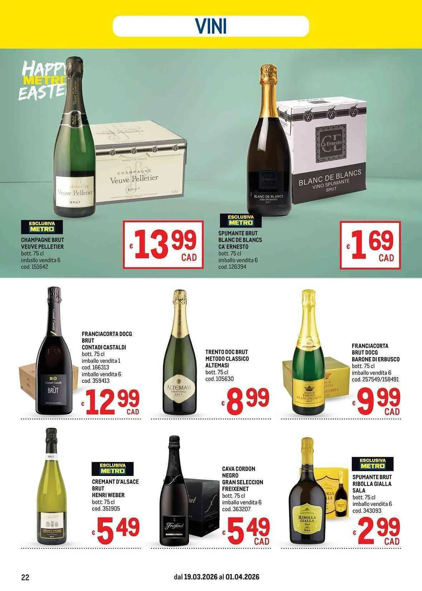 Volantino Metro da 19 marzo a 1 aprile di 2026 - Pagina del volantino 22