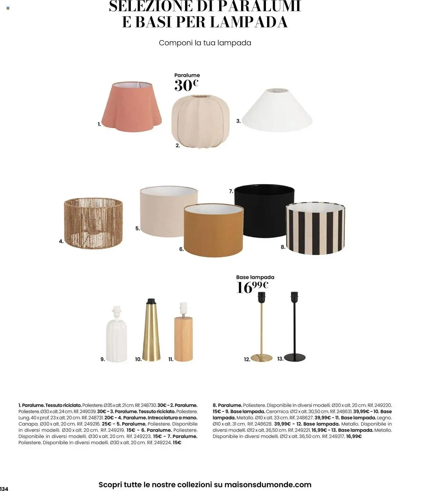Volantino Maisons du Monde da 27 agosto a 28 febbraio di 2026 - Pagina del volantino 134