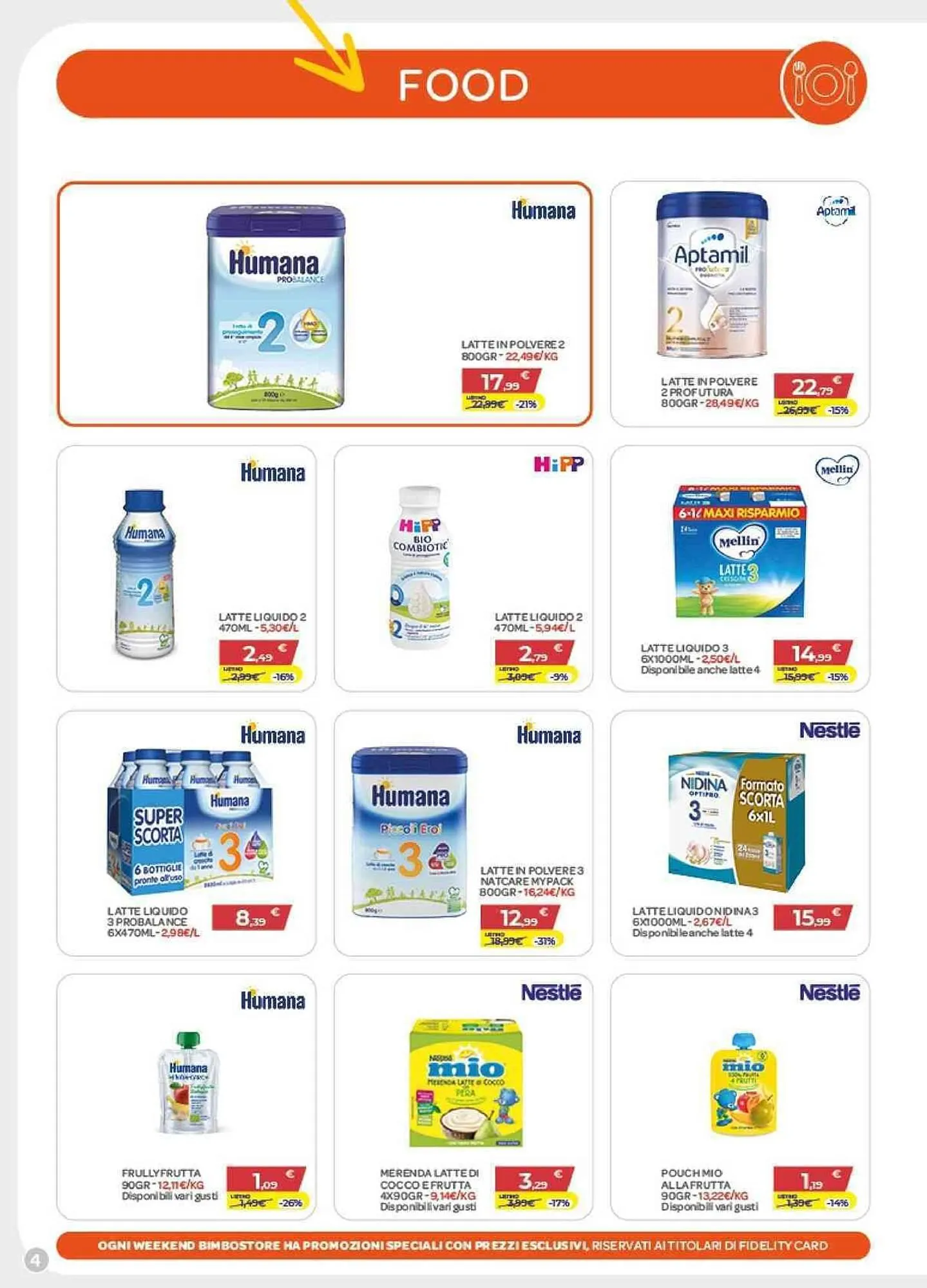 Volantino Bimbo Store da 26 giugno a 23 luglio di 2025 - Pagina del volantino 4