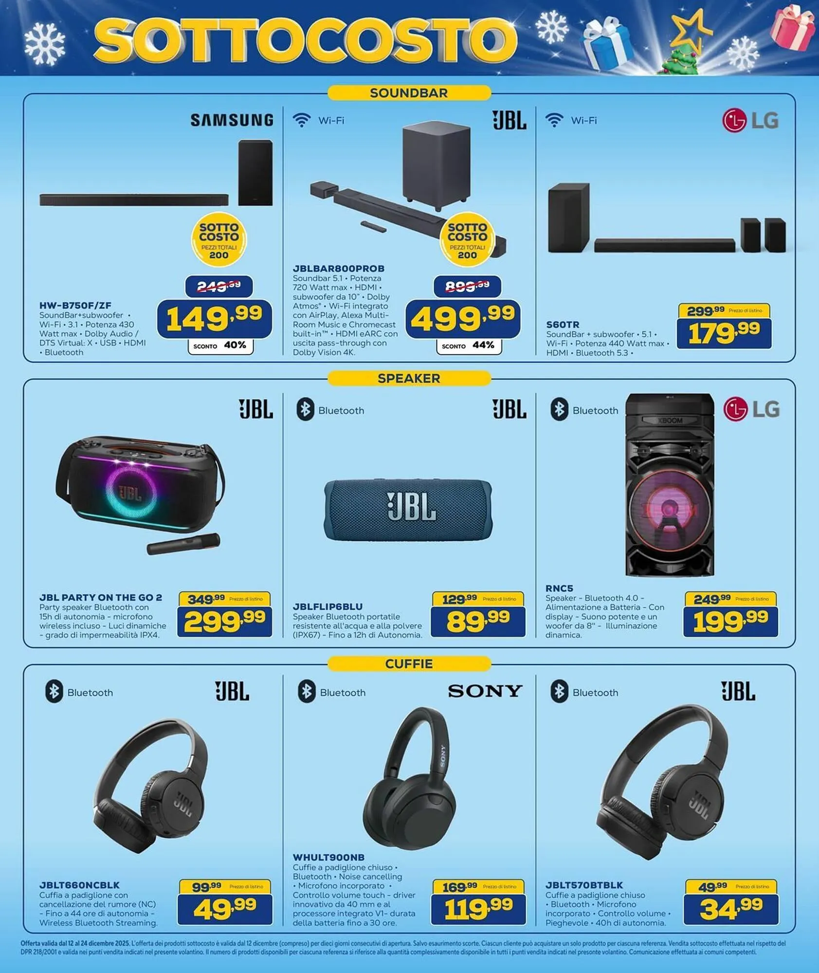 Volantino Euronics da 12 dicembre a 24 dicembre di 2025 - Pagina del volantino 27