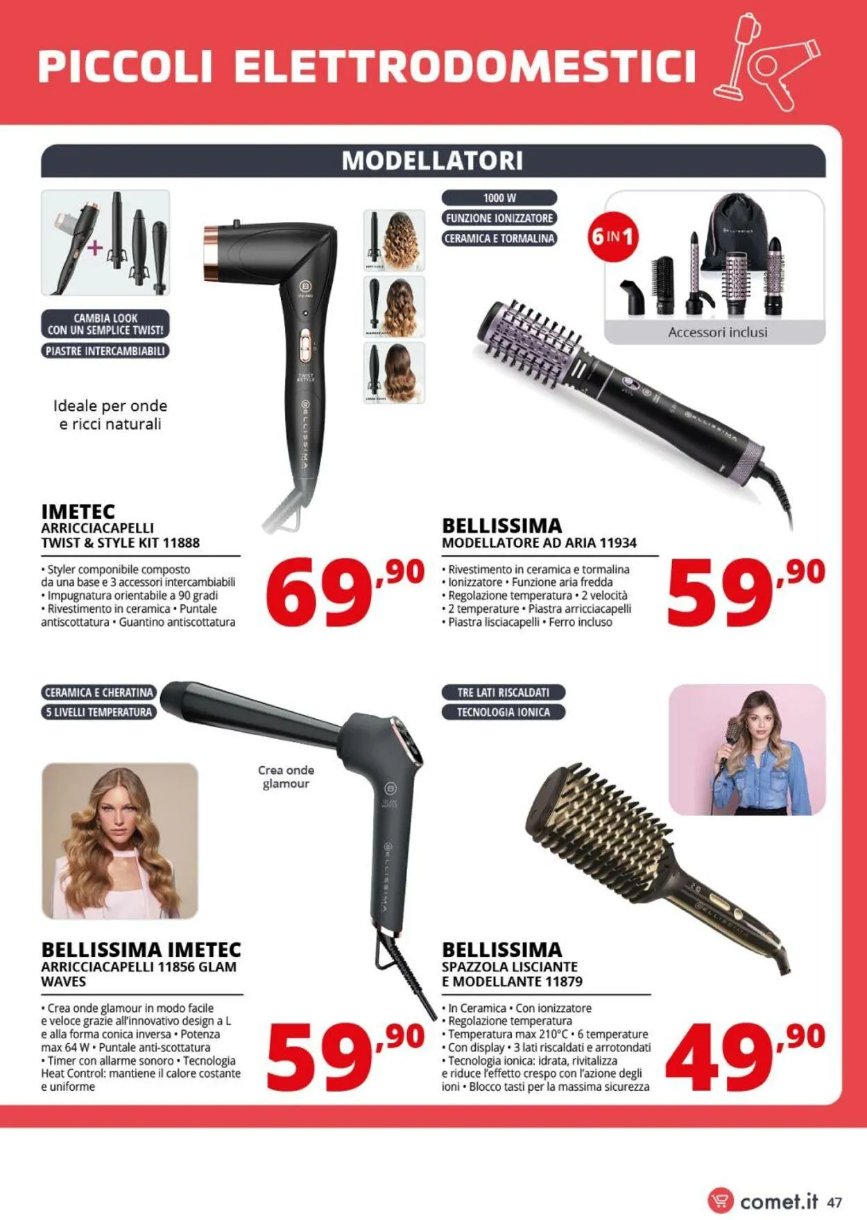 Comet Volantino attuale da 1 agosto a 20 agosto di 2025 - Pagina del volantino 47
