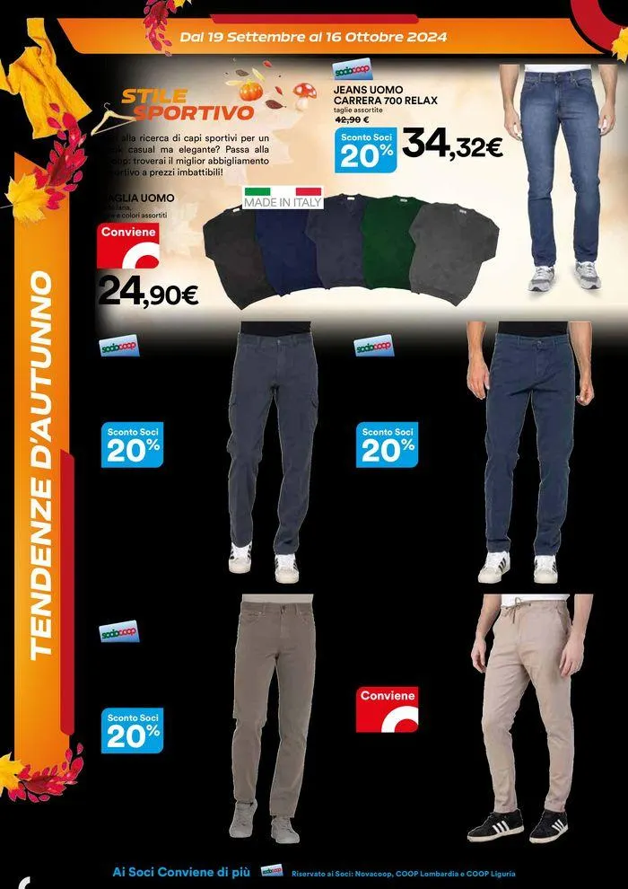 Tendenze d'Autunno da 19 settembre a 16 ottobre di 2024 - Pagina del volantino 4