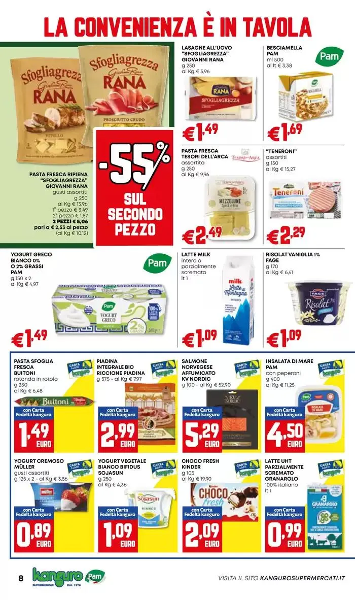 Piu a meno solo da noi da 3 aprile a 21 aprile di 2025 - Pagina del volantino 8