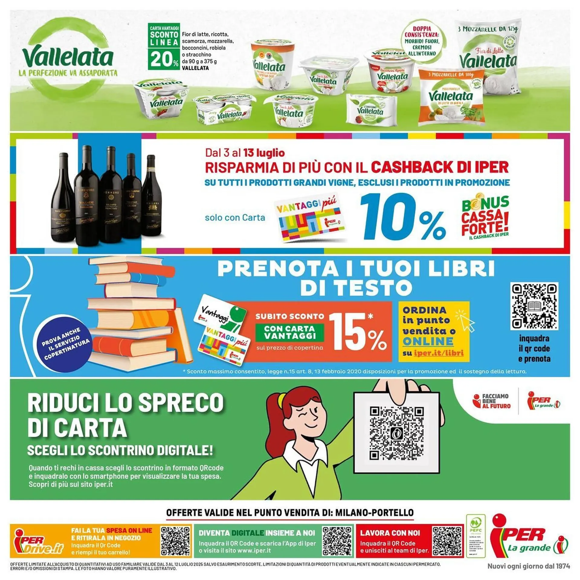 Volantino Iper La Grande da 3 luglio a 12 luglio di 2025 - Pagina del volantino 49