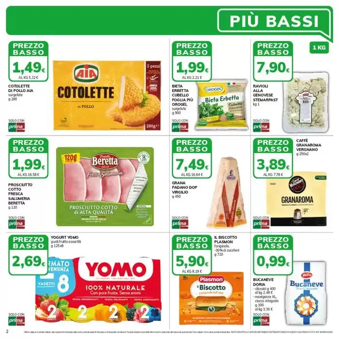 Piu bassi da 30 ottobre a 11 novembre di 2024 - Pagina del volantino 2